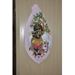 Large  Krishna and Cow Bead Bag